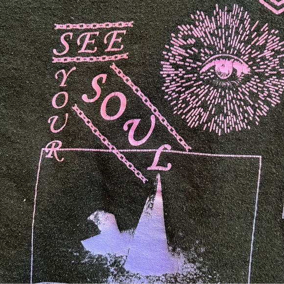 Black men’s size S hoodie with graphics - Picture 6 of 11